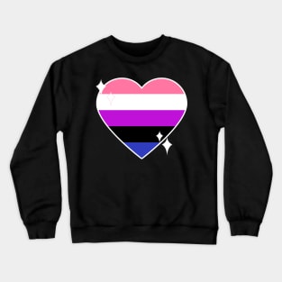 Kawaii Pride Collection - Genderfluid Crewneck Sweatshirt